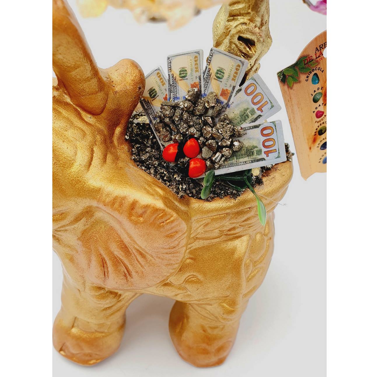 Árbol De La Felicidad Chakras elefante