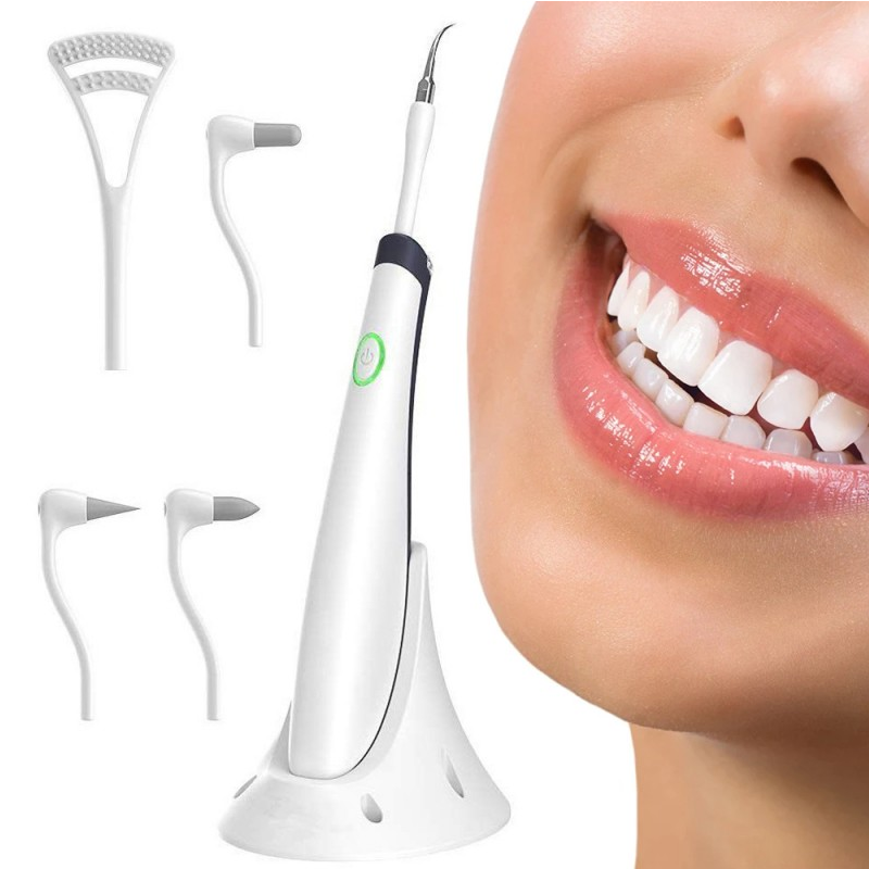 KIT Limpiador Dental Ultrasonico Irrigador Gratis hielo dental