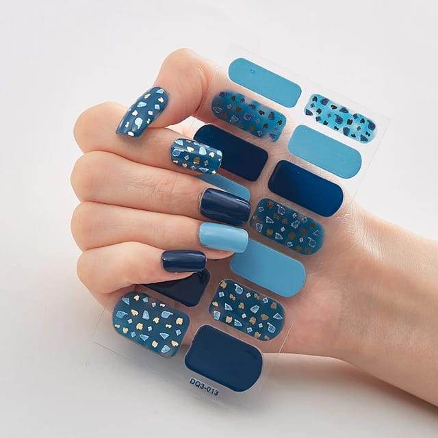 Stickers de uñas en gel X20 + Lámpara Led