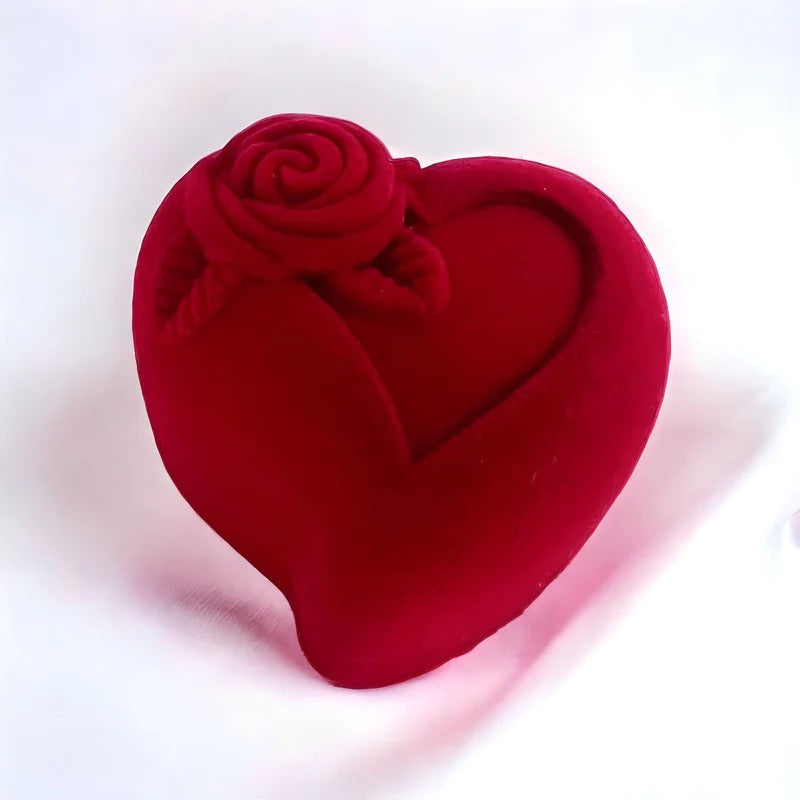 COMBO TE AMO EN 100 IDIOMAS ANILLO+ COLLAR + CAJA DE CORAZON