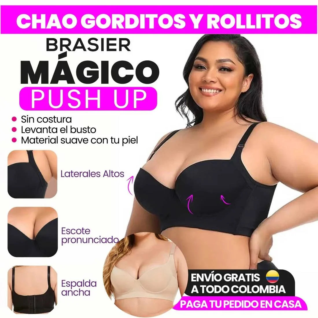 Brasier Levanta Busto PAGA 1 LLEVA 2