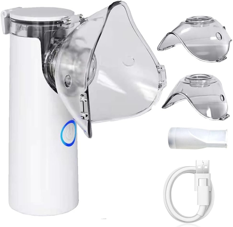 Inhalador nebulizador portátil mascotas