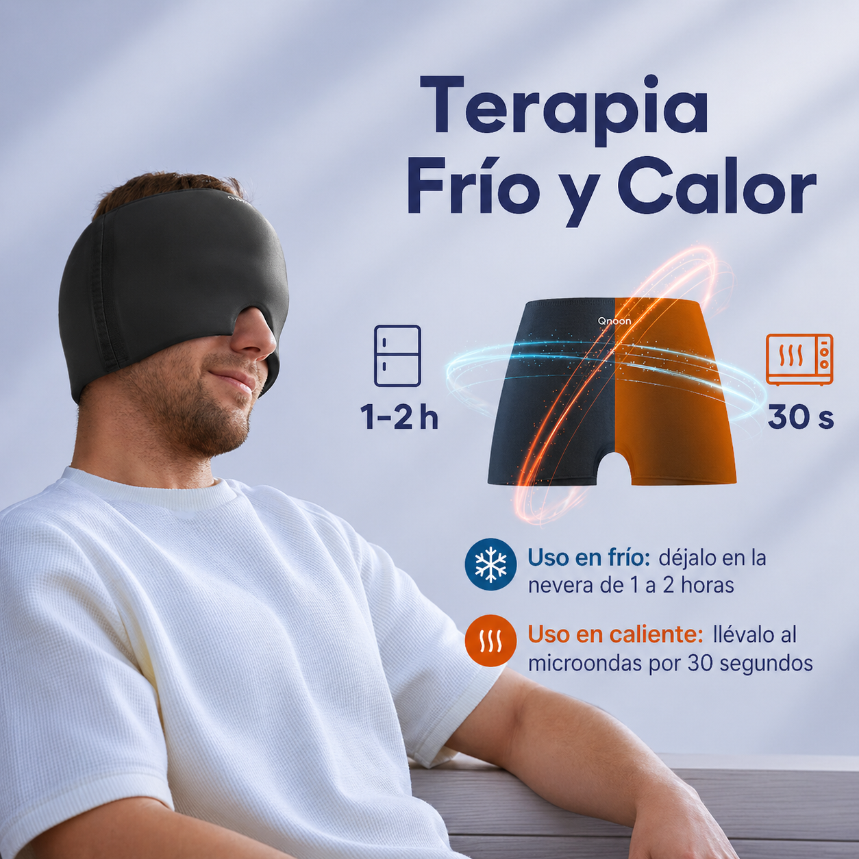 GORRO GEL FRIO CALOR ALIVIO MIGRAñA ANTI