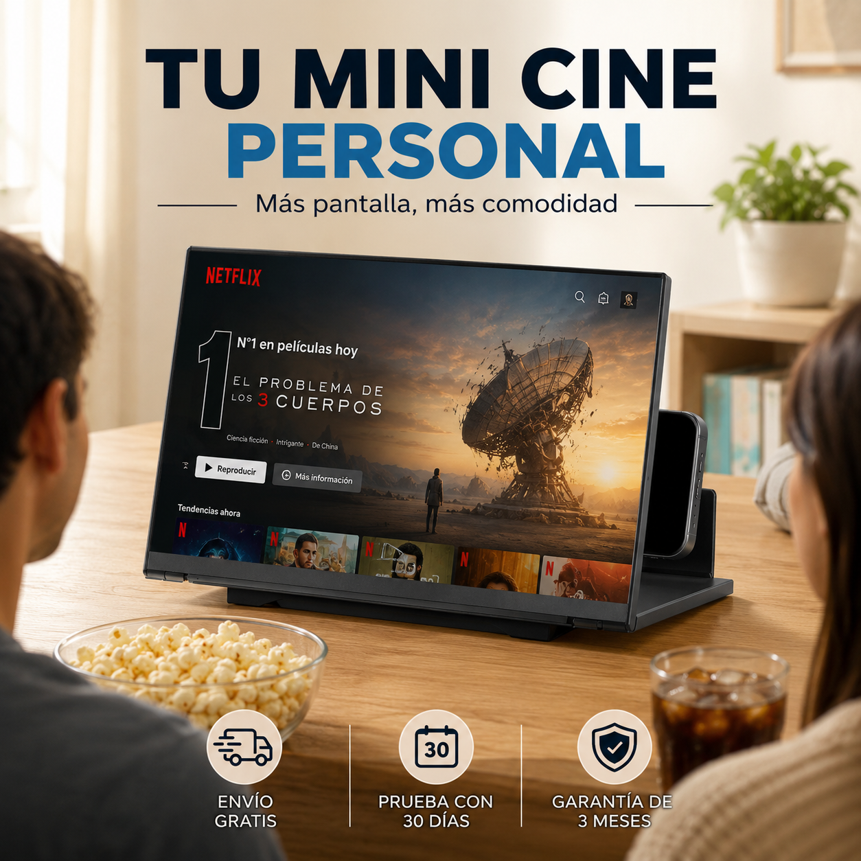AmplificadorTV de pantalla para telefono