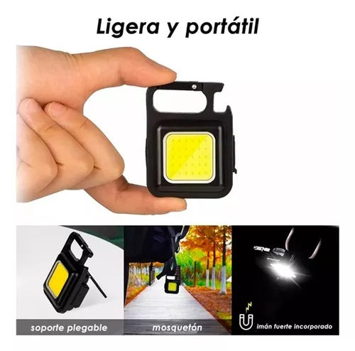 2X1 Mini Linterna LED Multifuncional