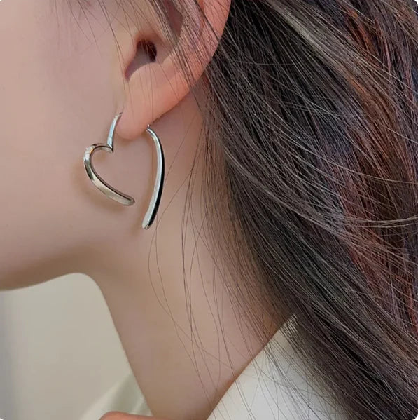 Pendientes Aritos Dorado+ Plateado+ Caja de regalo