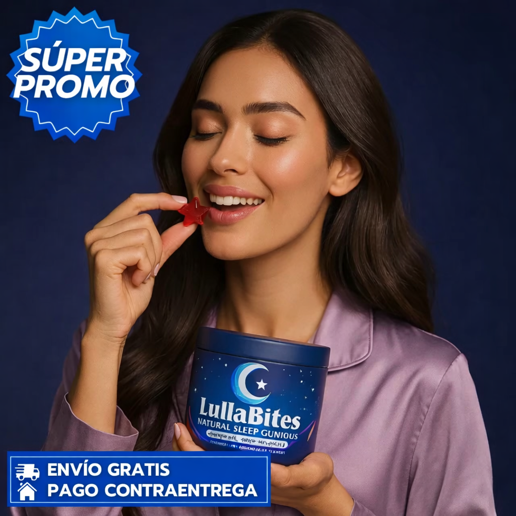 LullaBites - Gomitas naturales para dormir CITRATO PAGA 1 LLEVA 2
