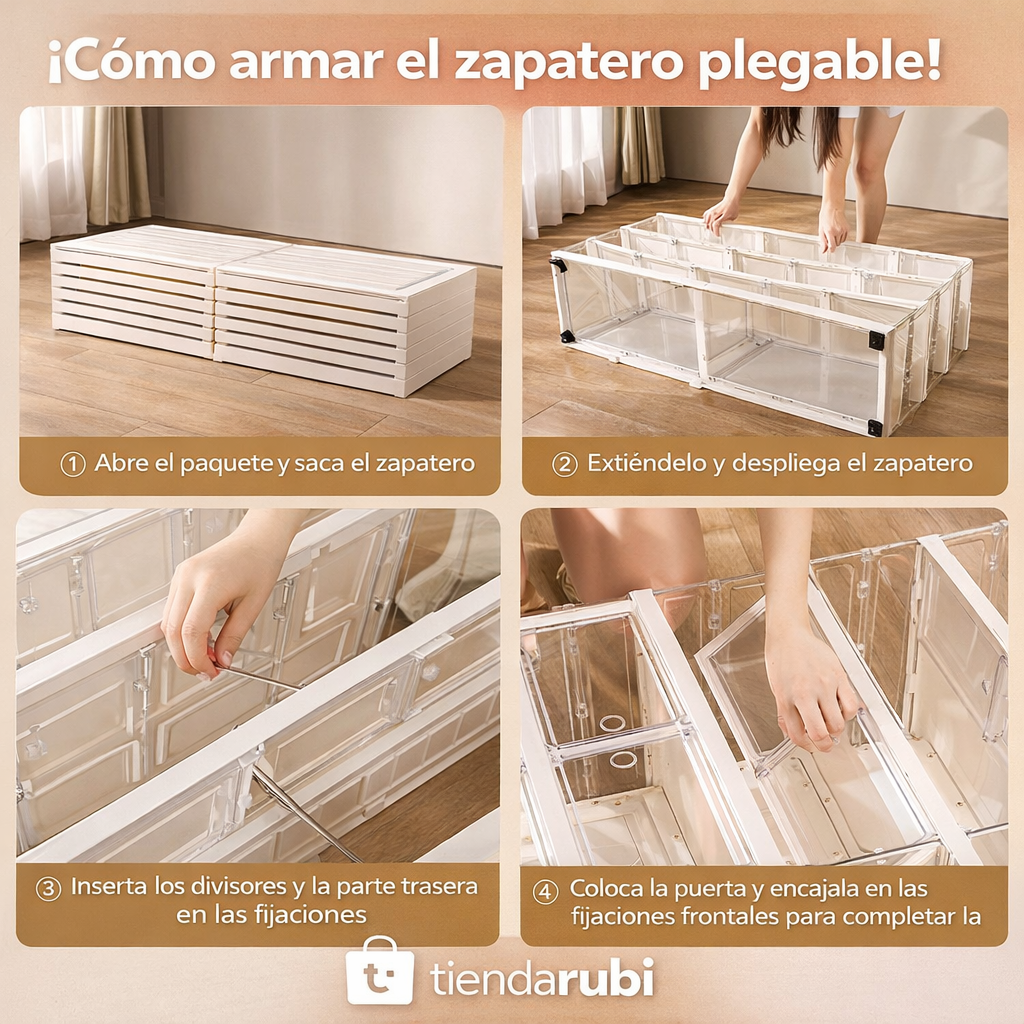 Zapatero Organizador 9 Cajones Con Tapa