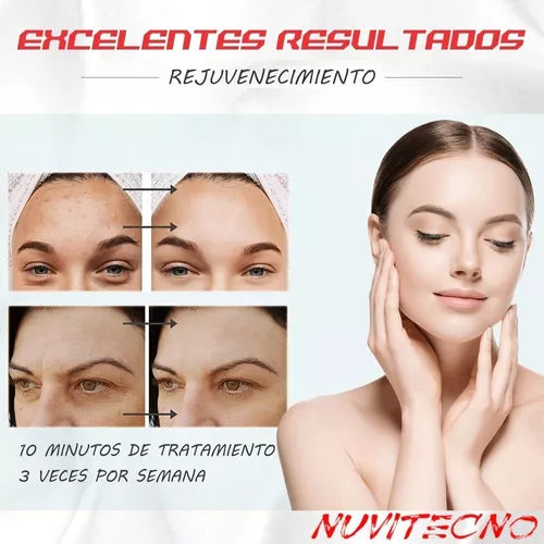Mascarilla Facial LED 7 Colores Para Limpiar Las Impurezas De La Piel
