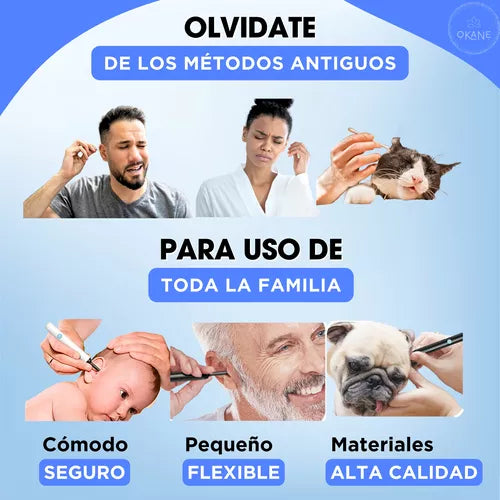 Otoscopio para oido con Cámara