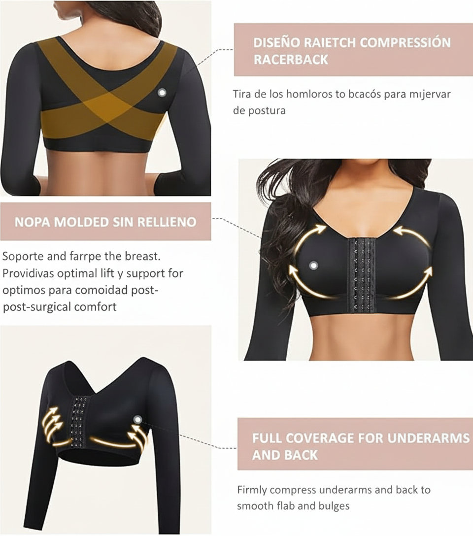 CHALECO MOLDEADOR DE BRAZOS