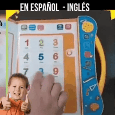 Libro de Aprendizaje bilingüe con sonido Gratis libreo de la granjita