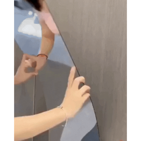 Espejo adhesivo de pared