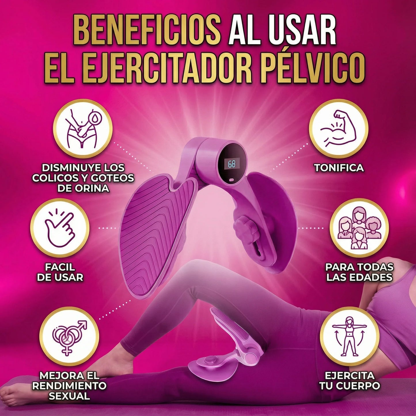 Ejercitador Suelo Pélvico Entrenador