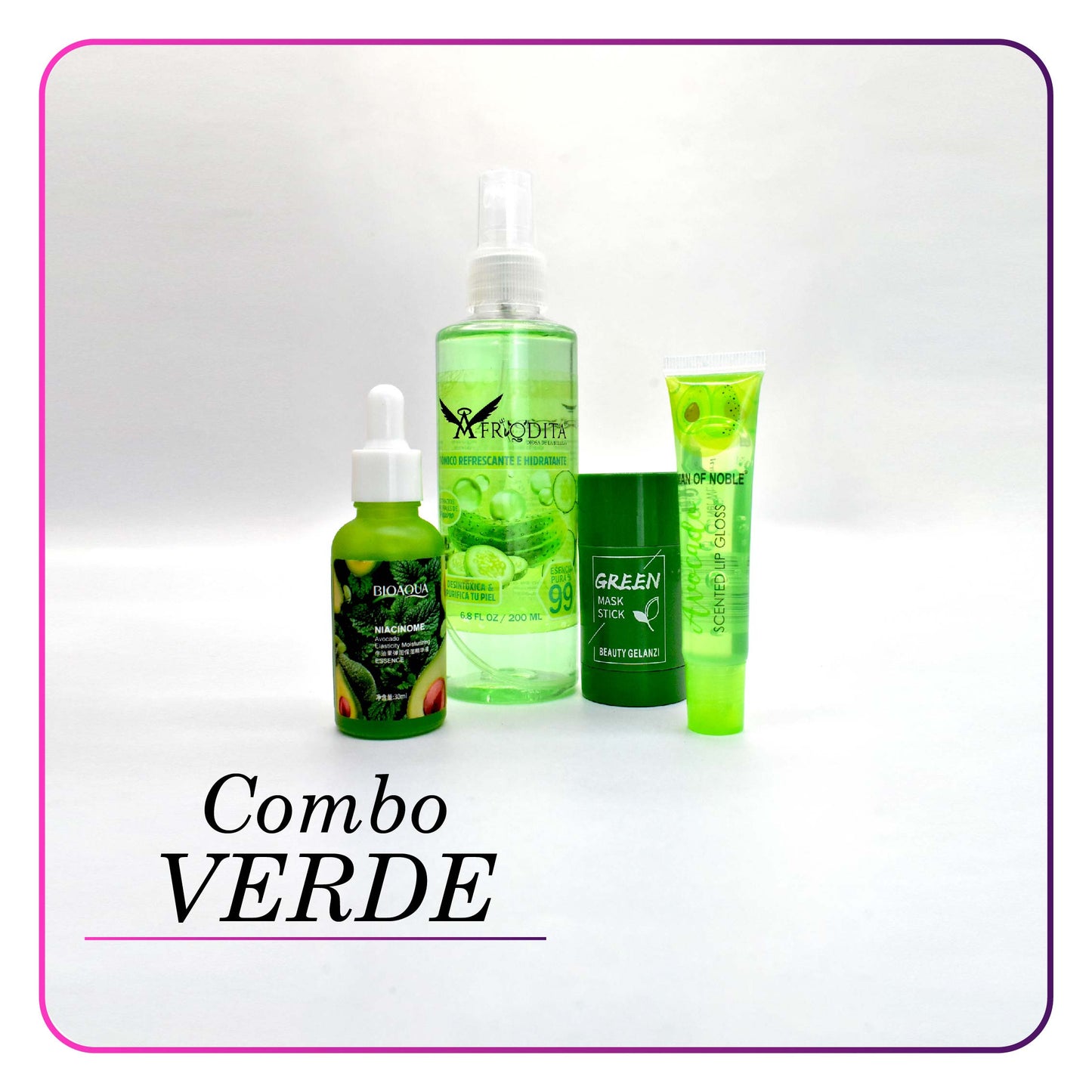 COMBO VERDE (OBSEQUIO BRILLO DE AGUACATE