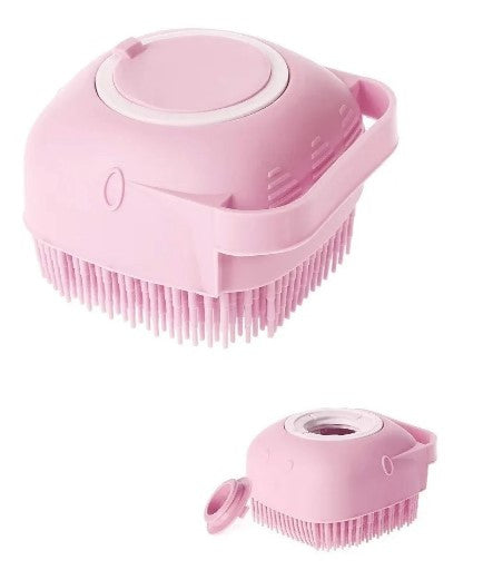 Cepillo Corporal Baño Silicona Suave Con