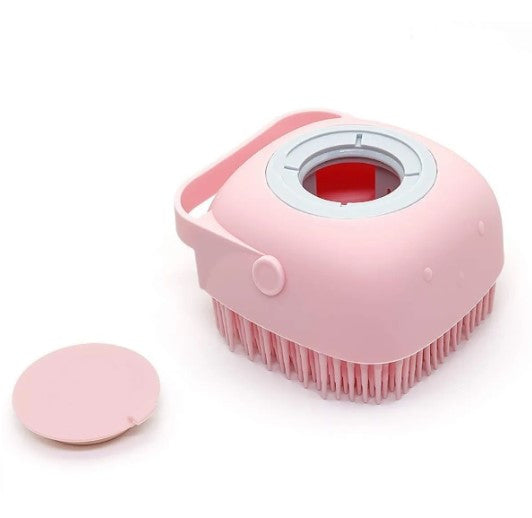 Cepillo Corporal Baño Silicona Suave Con