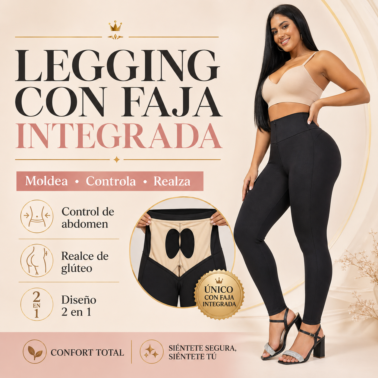 LEGGINS VENECIA FAJA INTERNA
