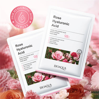 Kit X7 ROSAS Y ACIDO HIALURONICO BIOAQUA GRATIS PROTECTOR SOLAR