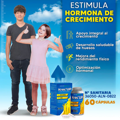 Krece'Up Hormona De Crecimiento 100% Original
