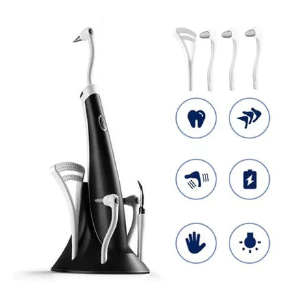 KIT Limpiador Dental Ultrasonico Irrigador Gratis hielo dental