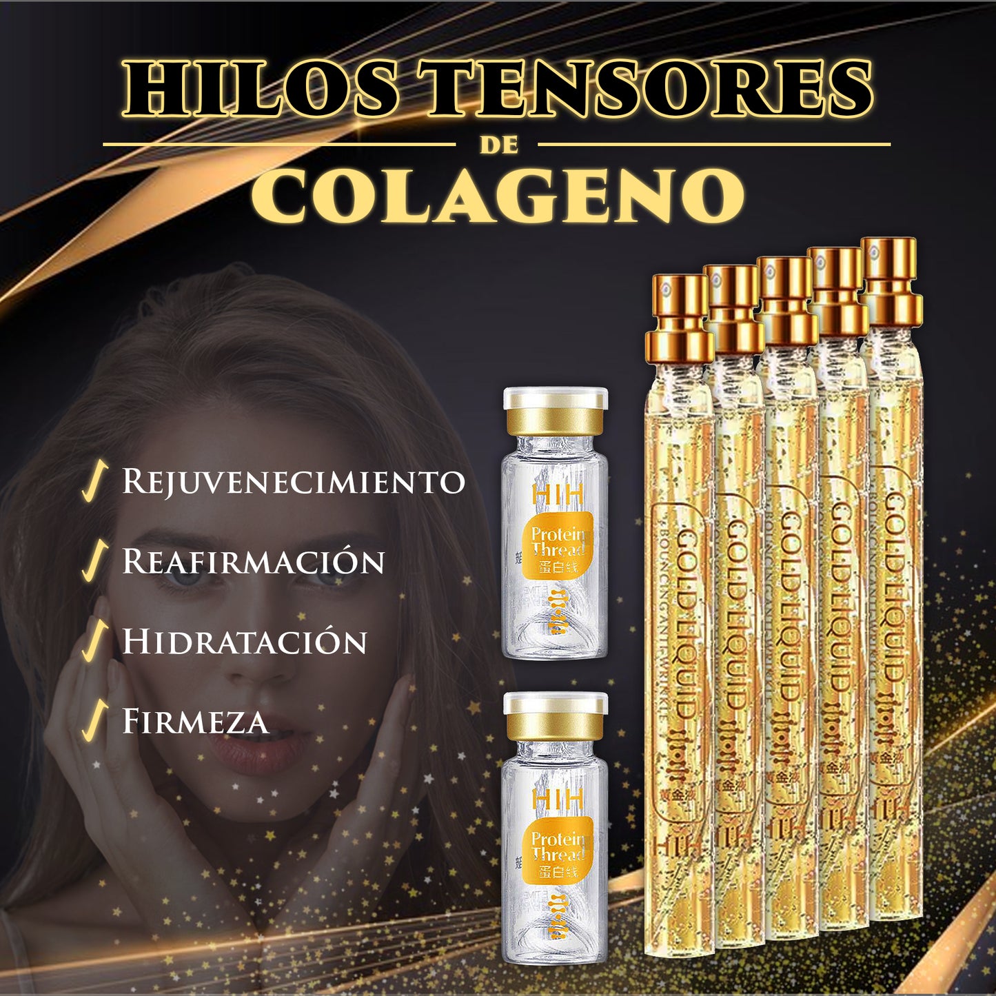 Hilos Tensores De Colageno Protein Thread