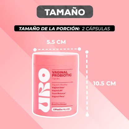 URO™: Probiótico Vaginal Especializado que Equilibra el pH y Previene Infecciones Íntimas