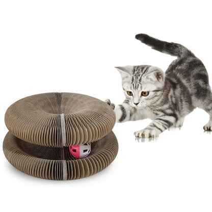 JUGUETE RASCADOR PARA GATOS CON ÓRGANO M