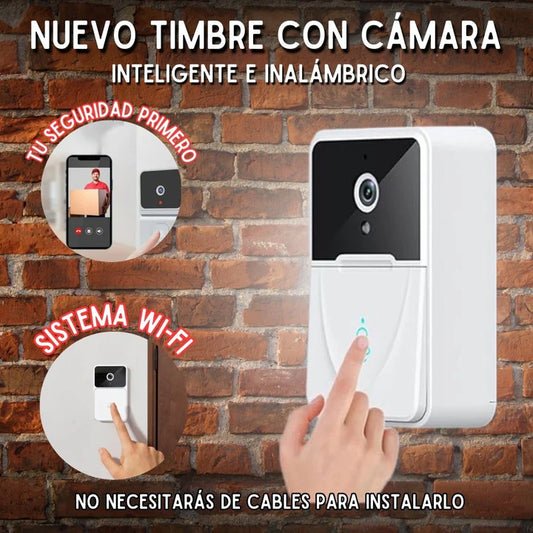 Timbre Inalámbrico con cámara integrada
