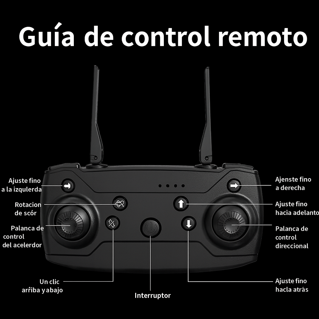 Dron profesional E4 8K gran angular HD 1080P cámara WiFi FPV