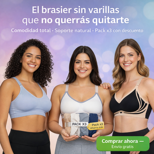 X3 Sujetador Dalia Brasier Sin Costuras+🎁 OBSEQUIO