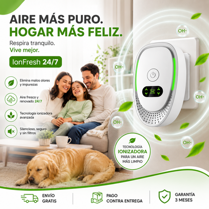Purificador de Aire con Enchufe IonFresh 24/7