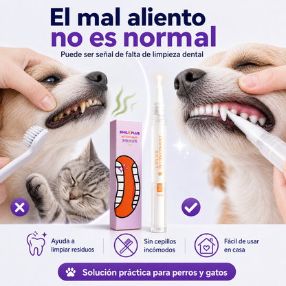 Blanqueador dental instantáneo Para mascotas X2