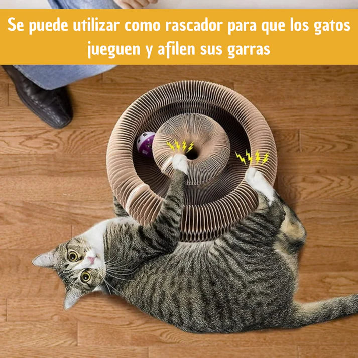 JUGUETE RASCADOR PARA GATOS CON ÓRGANO M