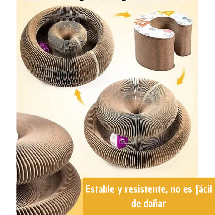 JUGUETE RASCADOR PARA GATOS CON ÓRGANO M