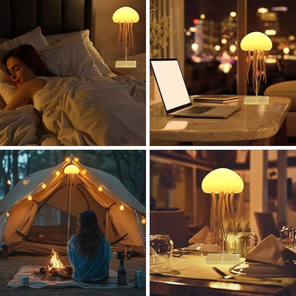 Lámpara LED  De Medusa Controlada Por Voz