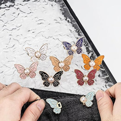 10 juegos Hebilla Mariposa Ajustador Talla