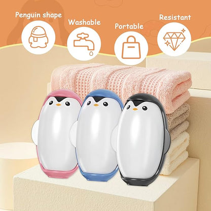 Rodillo quita Pelos Reutilizable pingüino X2