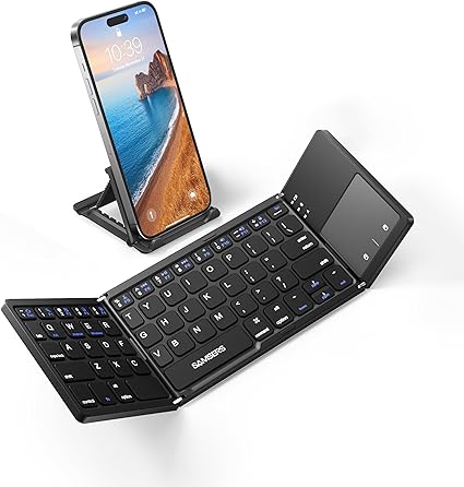 Mini Teclado Plegable con Bluetooth