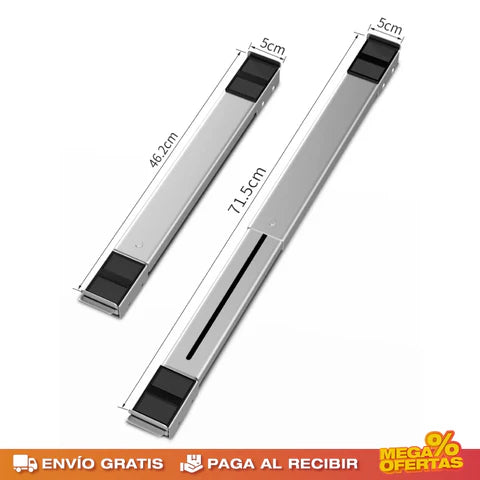 X2 Base Soporte Para Lavadoras Neveras Ruedas Móvil Ajustable