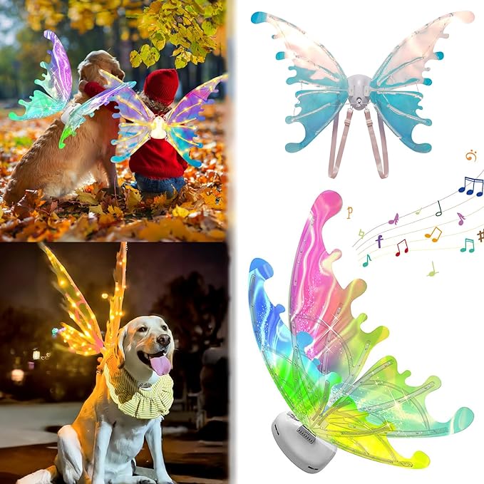 Alas Mágicas™ – Alas de mariposa luminosas con movimiento