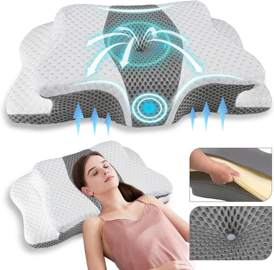 almohada ortopedica cervical ergonomica