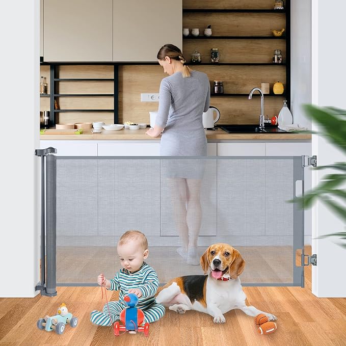 Puerta de seguridad Para Mascotas y Bebés