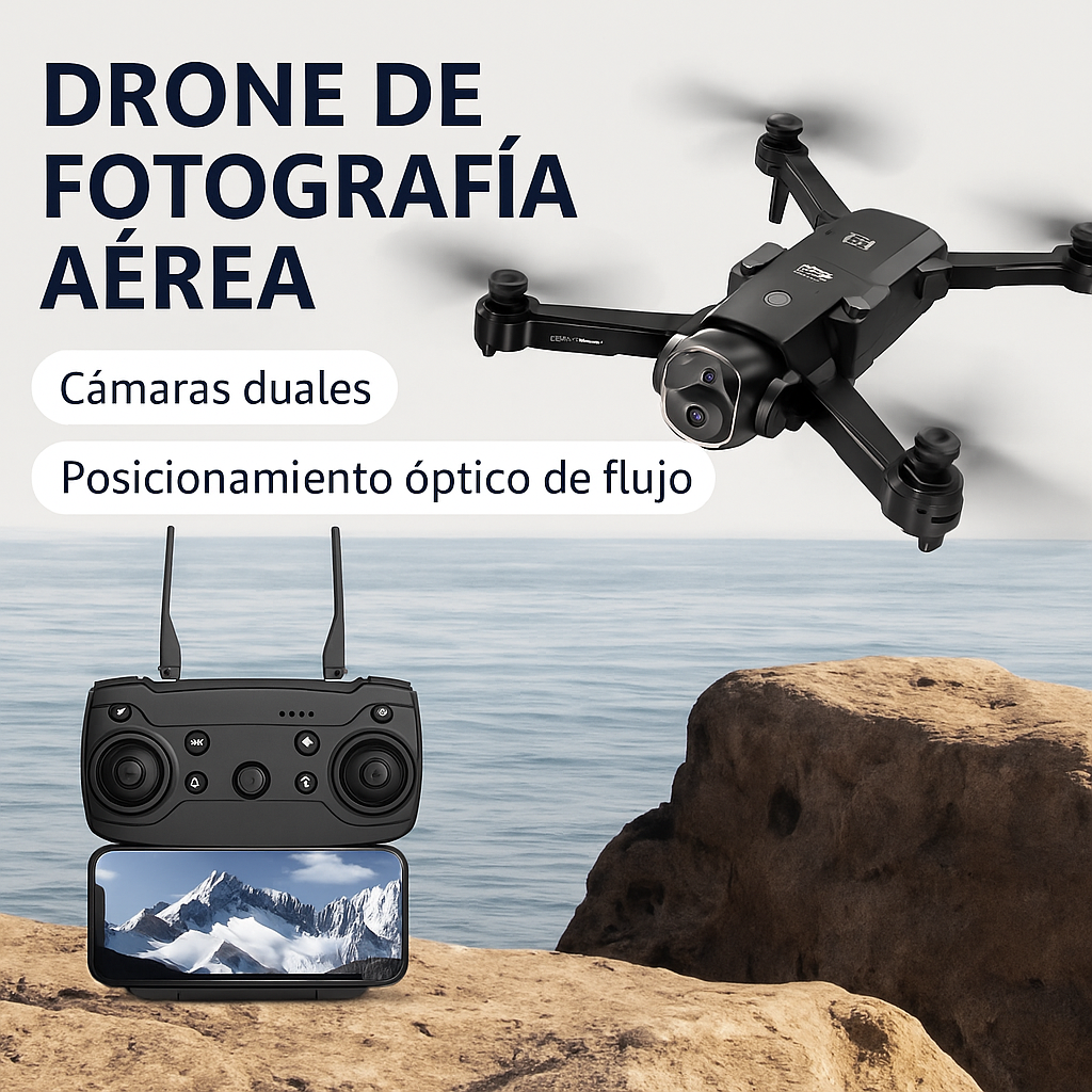 Dron profesional E4 8K gran angular HD 1080P cámara WiFi FPV