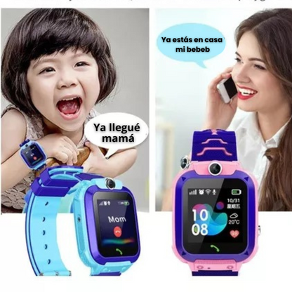 RELOJ GPS CON  LOCALIZADOR EN TIEMPO REALY CAMARA INTEGRADA GRATIS SIM