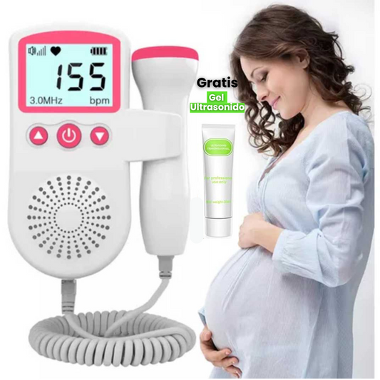 Doppler Fetal Audifono Cardiaco Bebes