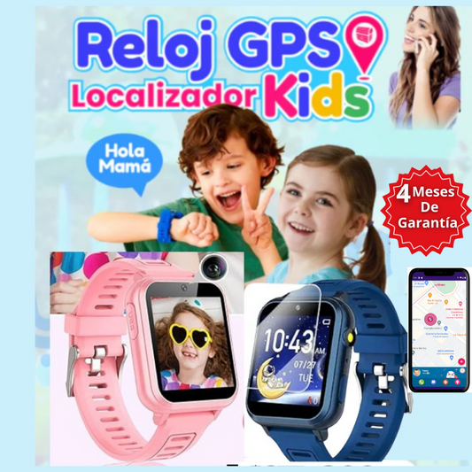 Reloj Inteligente Con Ubicación En Tiempo real  Cámara Integrada Para Videollamada GRATIS SIM