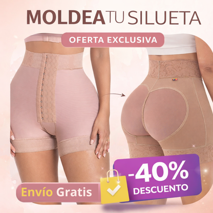 Short Levanta Glúteo Moldeador con Ajuste Frontal