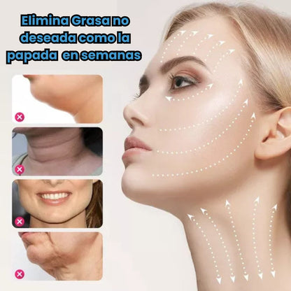 Eliminador de papada, máquina eléctrica Facial en V,  6 Modos Grandes y 9 Niveles de Intensidad Ajustables