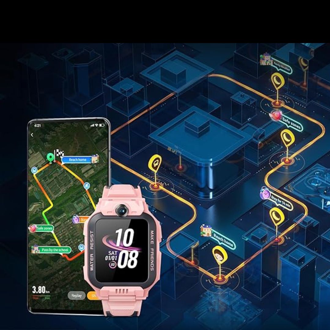 RELOJ ORIGINAL GPS CON  LOCALIZADOR EN TIEMPO REAL CON CÁMARA  INTEGRADA GRATIS SIM 4G